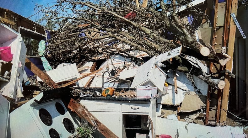 Tom and Nancy Stewart's Beavercreek home was destroyed by the 2019 Memorial Day tornados.