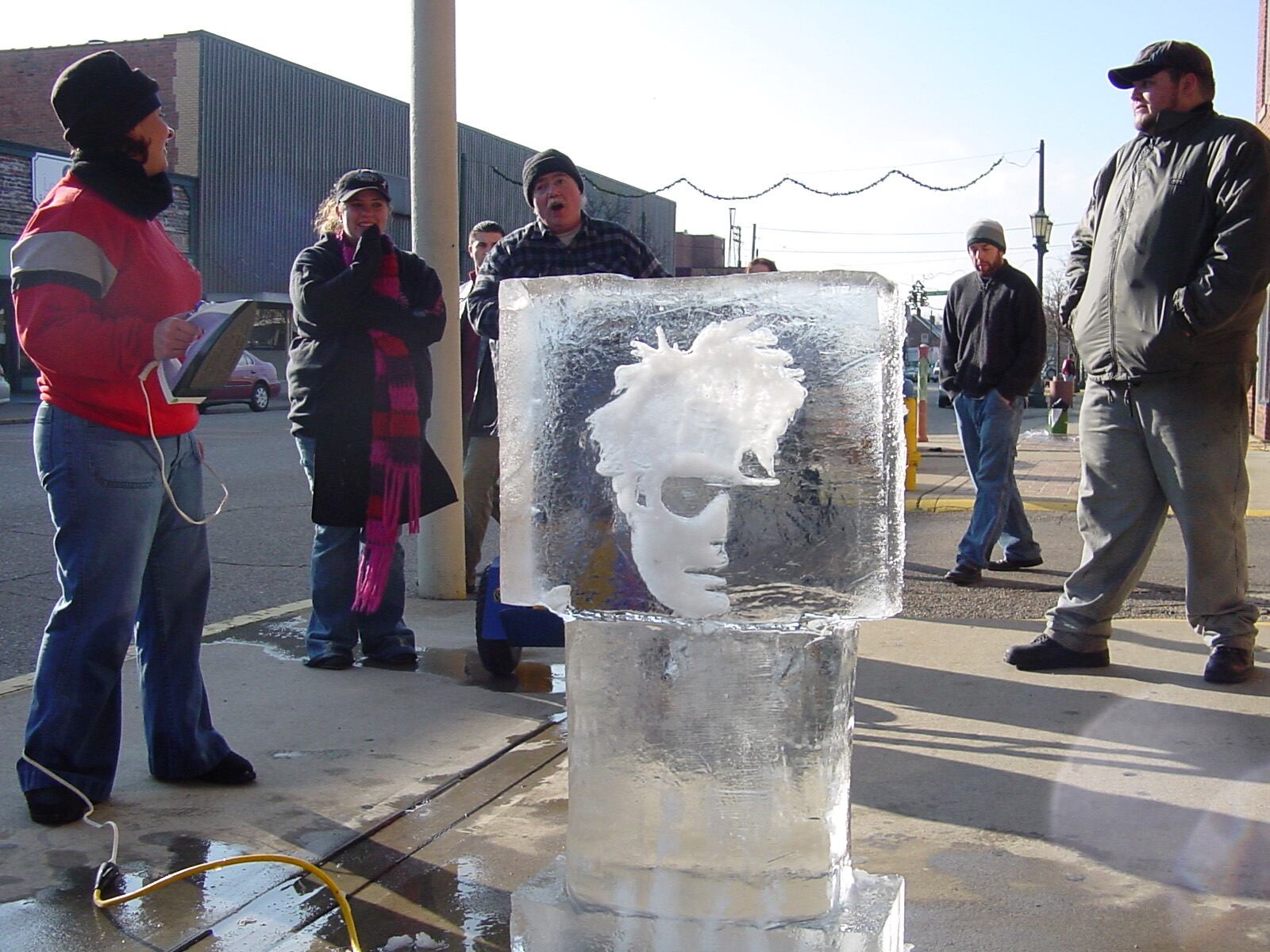 More than two dozen ice sculptures will be on display for the fourth year of the Logan Frozen Festival. CONTRIBUTED