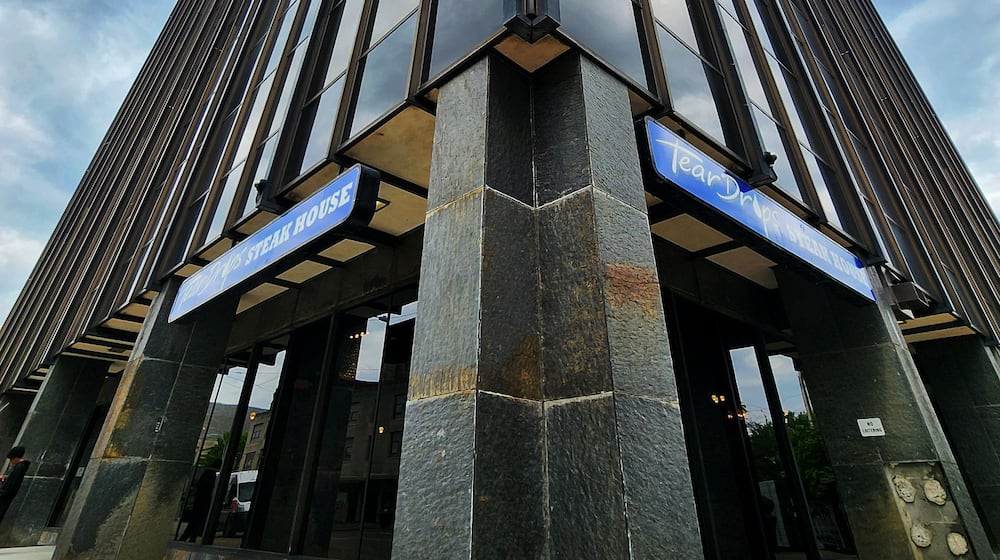 Tear Drop(s) Steakhouse is located at 111 W. First St. in Dayton. NICK GRAHAM/STAFF