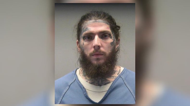 Chaz Gillilan. Photo courtesy Miami Valley Jails.