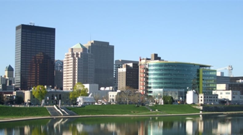 Downtown Dayton’s skyline. PHOTO/PROVIDED