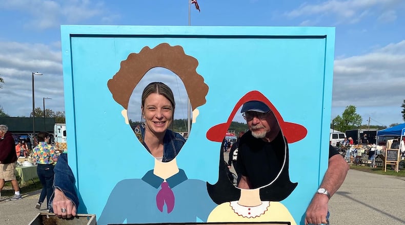 Participants partake in Tri-State Antique Market on Sunday, May 1, 2022. CONTRIBUTED