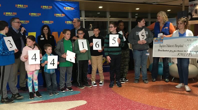 In the 2019 Cares for Kids radiothon K99.1FM help raise $344,000 for children's medical services.