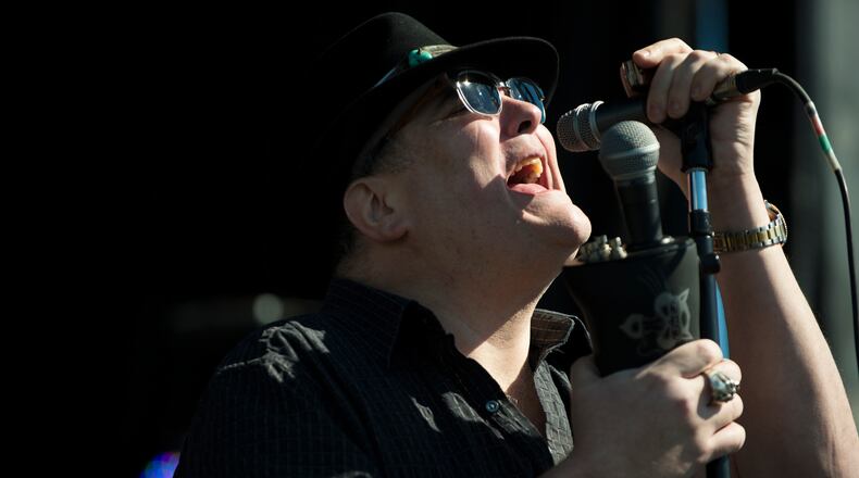 DALLAS, TX - MARCH 20: John Popper of Blues Traveler performs after the 2016 Humana Rock 'n' Roll Dallas Half Marathon on March 20, 2016 in Dallas, Texas. on March 20, 2016 in Dallas, Texas. (Photo by Cooper Neill/Getty Images for Rock 'n' Roll Marathon Series)