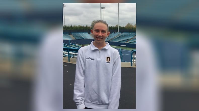 Lily McCloskey, Oakwood tennis