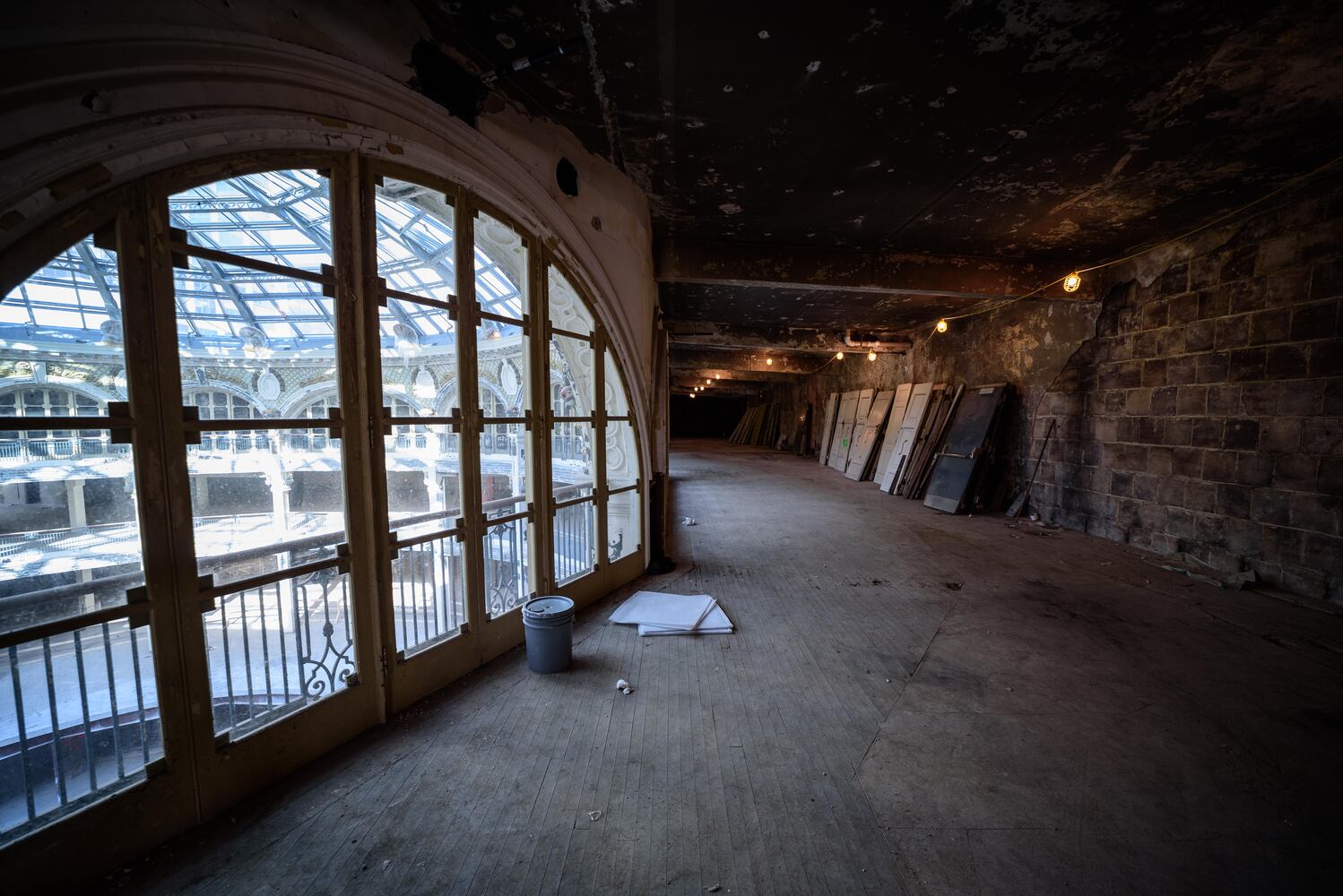 PHOTOS: Take a look at the latest construction progress on the Dayton Arcade