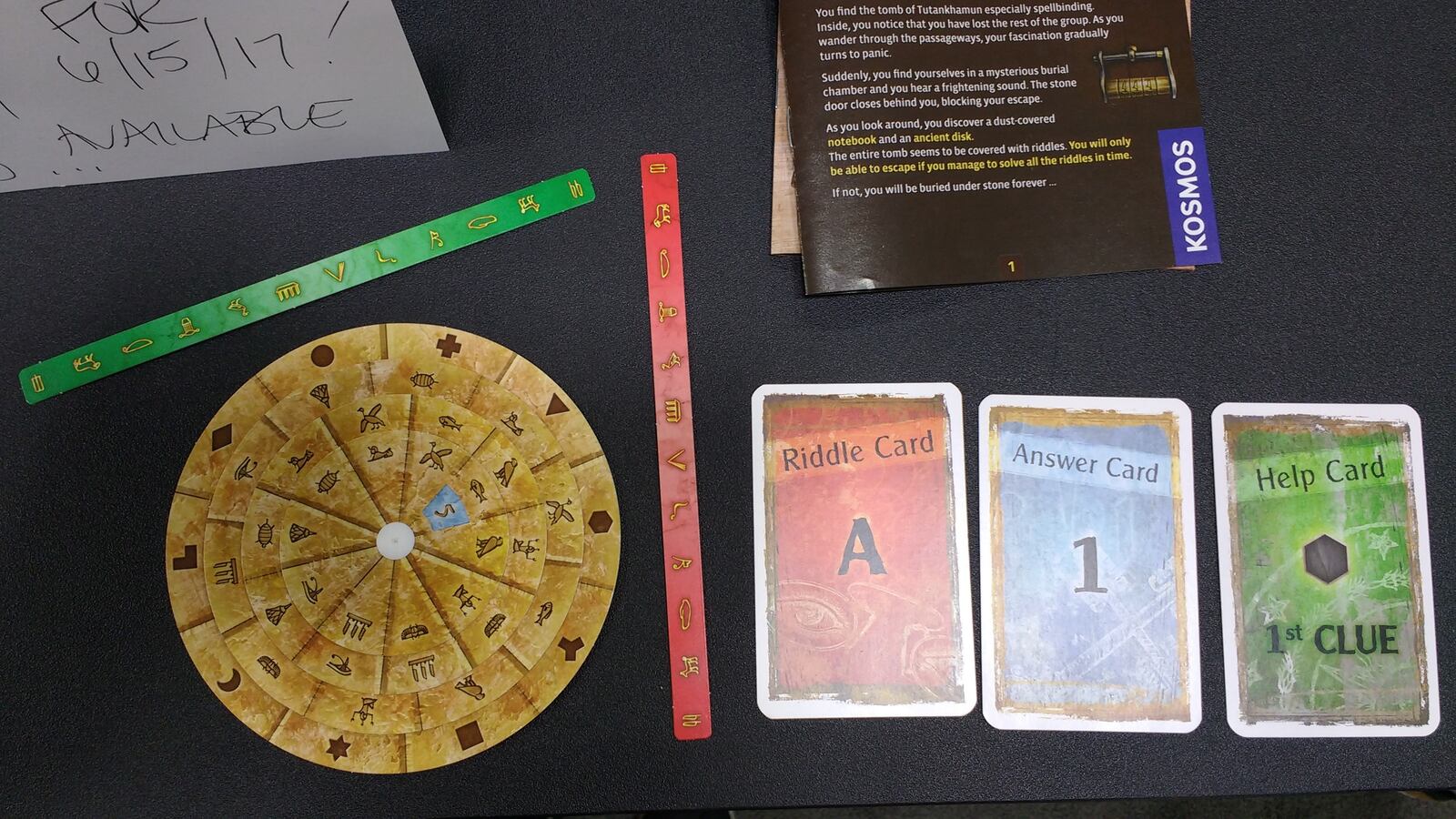 Get all the anxious intensity of Escape the Room without spending the money or interacting with strangers with EXIT: The Game from Thames & Kosmos. PHOTO / Josher Lumpkin