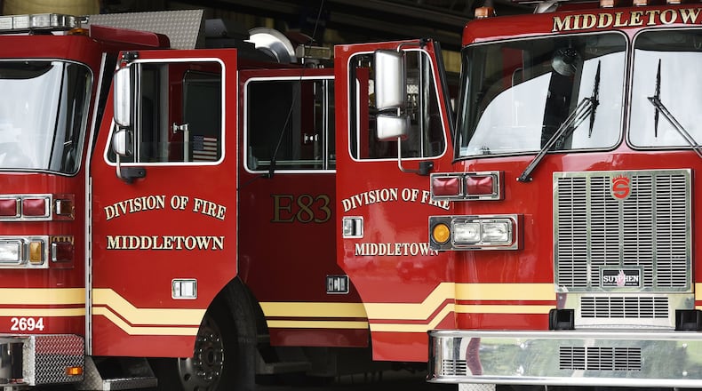 Division of Fire Middletown trucks are shown. FILE