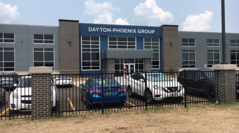 A rebuilt Dayton Phoenix Group plant at 1619 Kuntz Road. THOMAS GNAU/STAFF