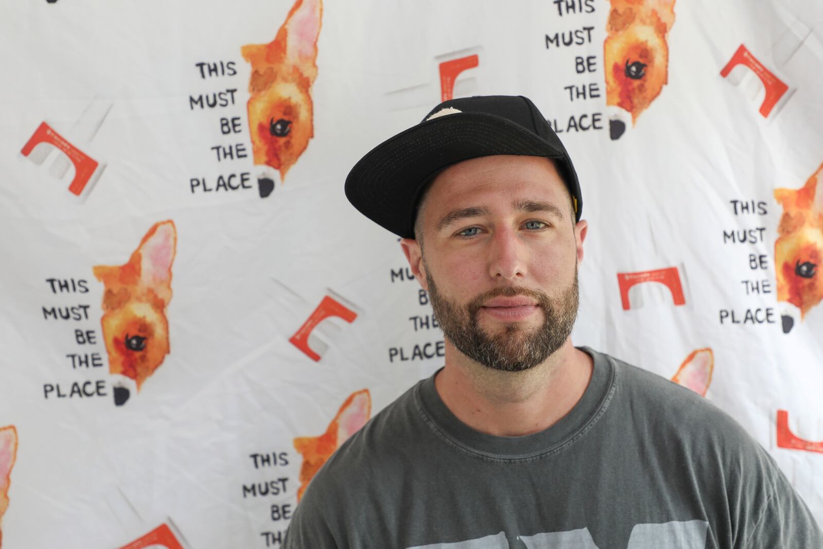 William Perry, founder of This Must Be The Place, poses inside a stand providing free naloxone medication to concert goers at the Governors Ball Music Festival on Sunday, June 9, 2025, at Flushing Meadows Corona Park in the Queens borough of New York. (Photo by Andy Kropa/Invision/AP)