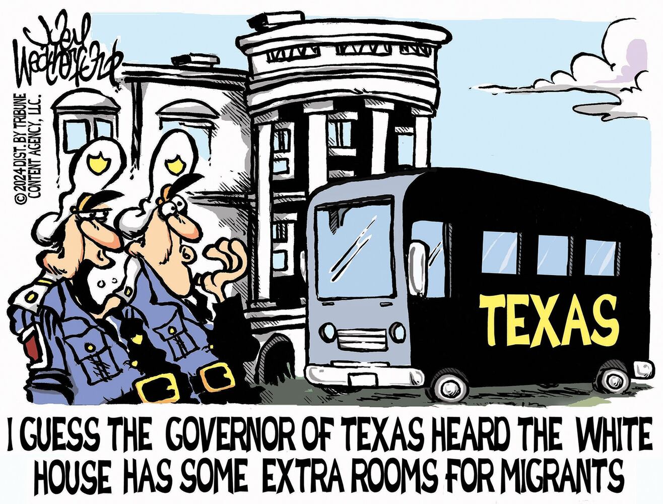CARTOONS: Joey Weatherford, Feb. 14, 2024