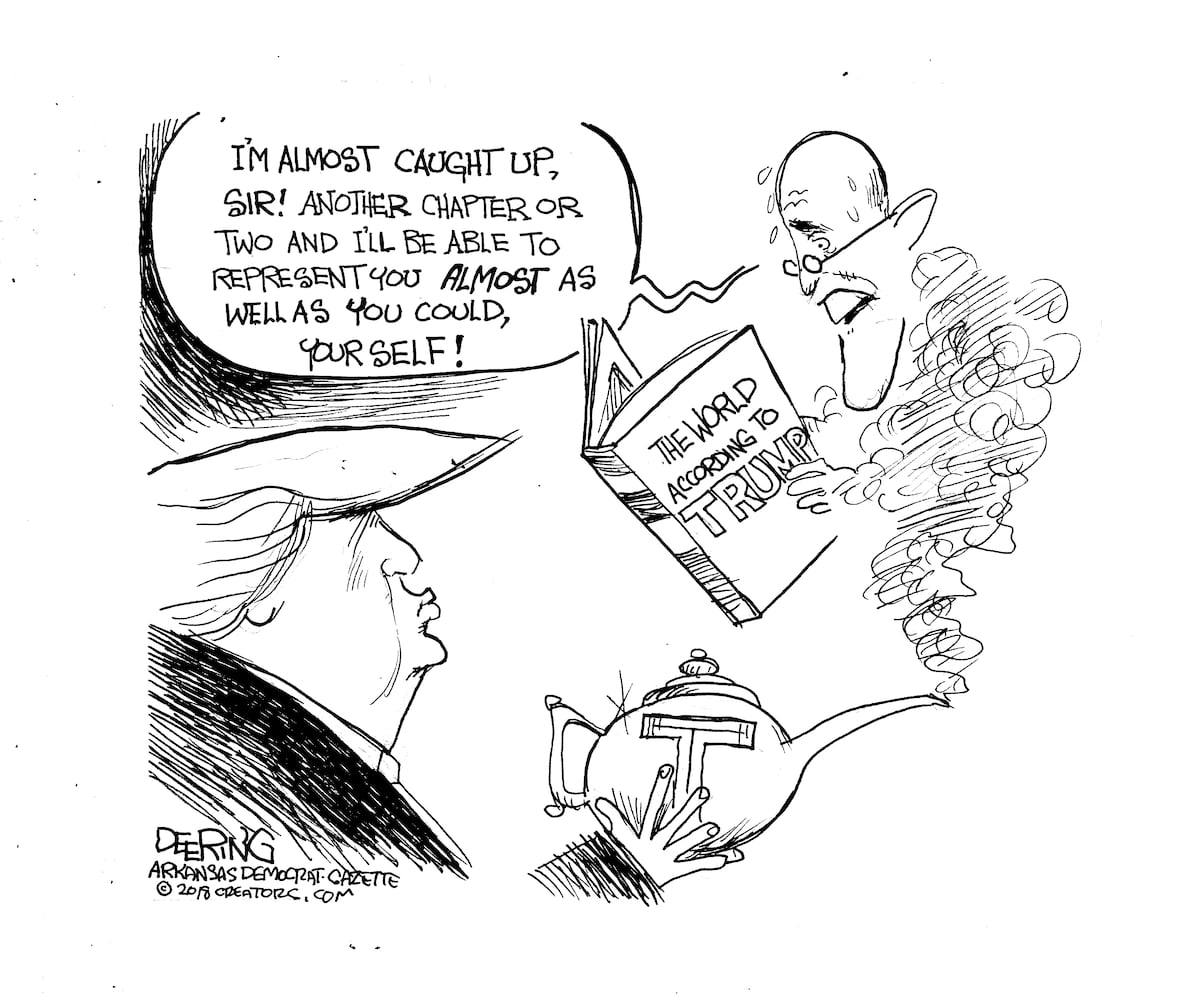 Week in cartoons: The Iran deal, Rudy Giuliani and more