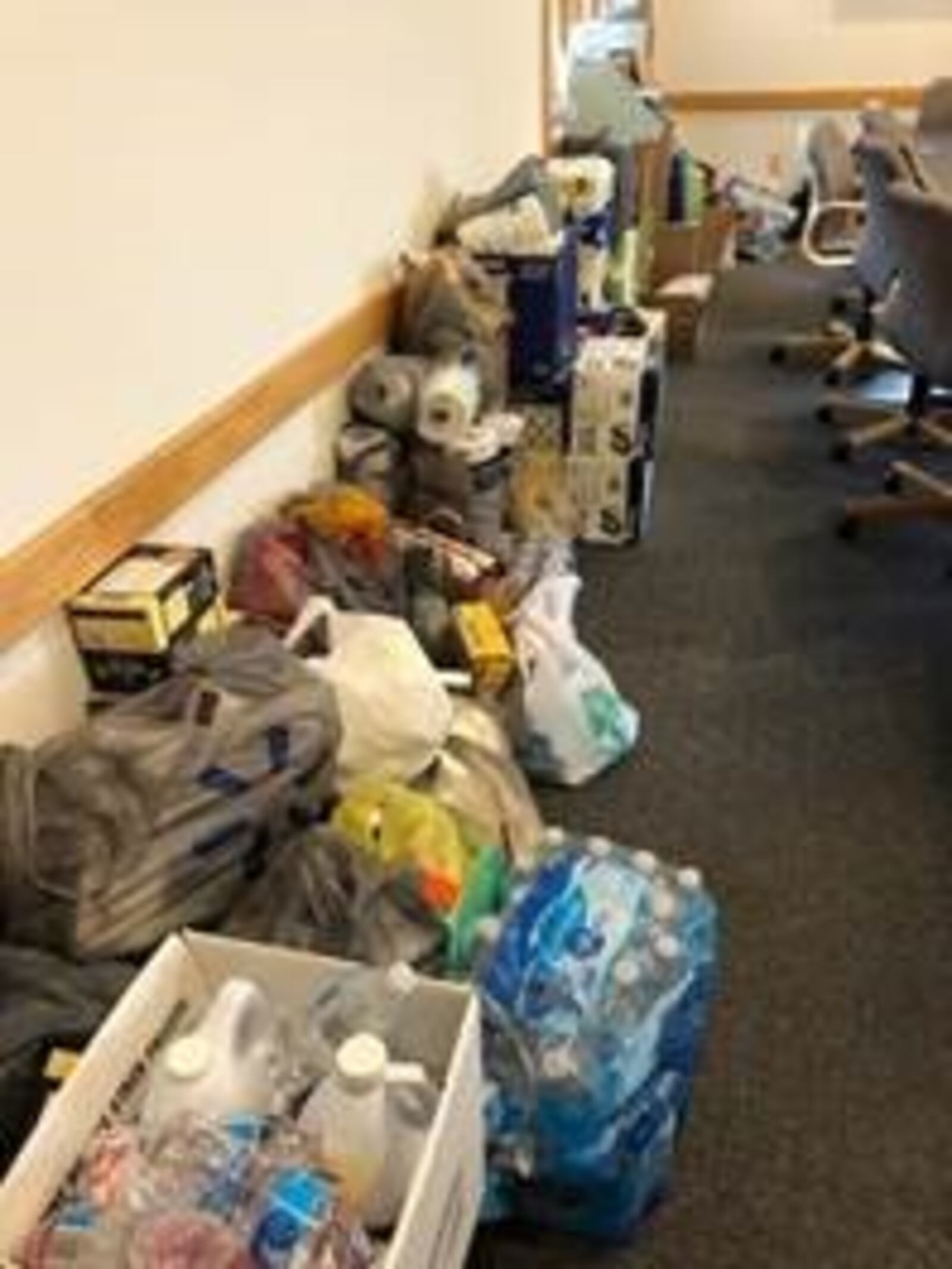 748 household and pantry items donated to RMHC from La-Z-Boy