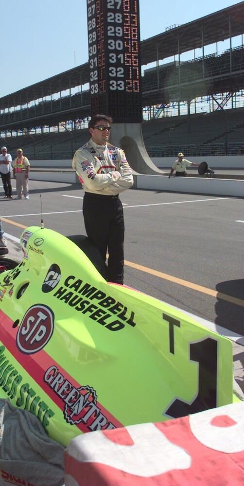 Skip Peterson at the Indy 500