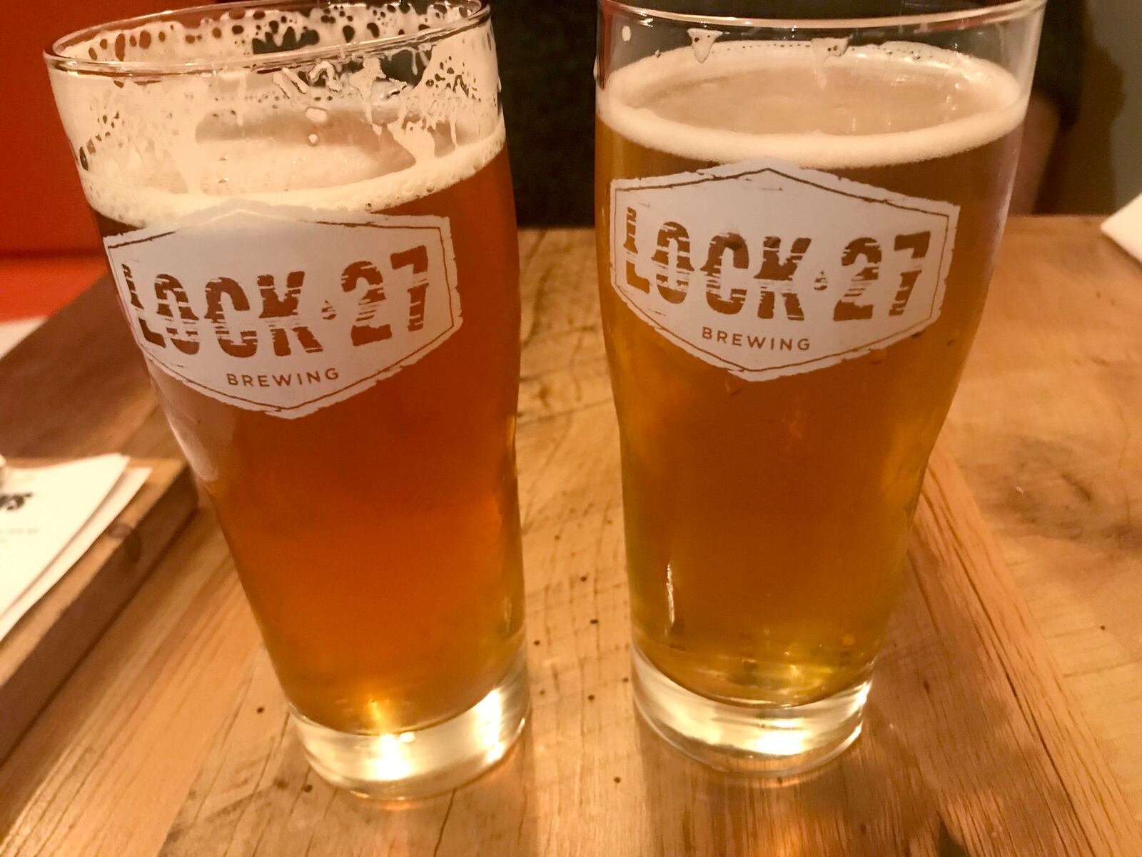 The food at Lock 27 in downtown Dayton. Pictured Lock 27's Mouth Breather and Lock Tender. Photo by Amelia Robinson