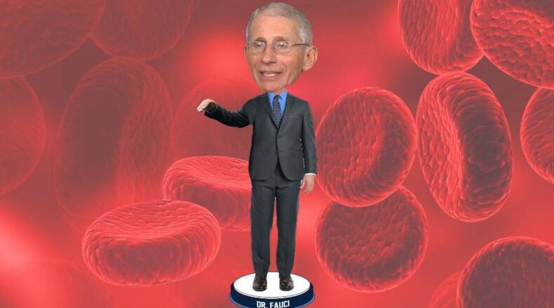 Dr. Anthony Fauci will be featured in his own bobblehead this summer, according to the National Bobblehead Hall of Fame and Museum. (National Bobblehead Hall of Fame and Museum)