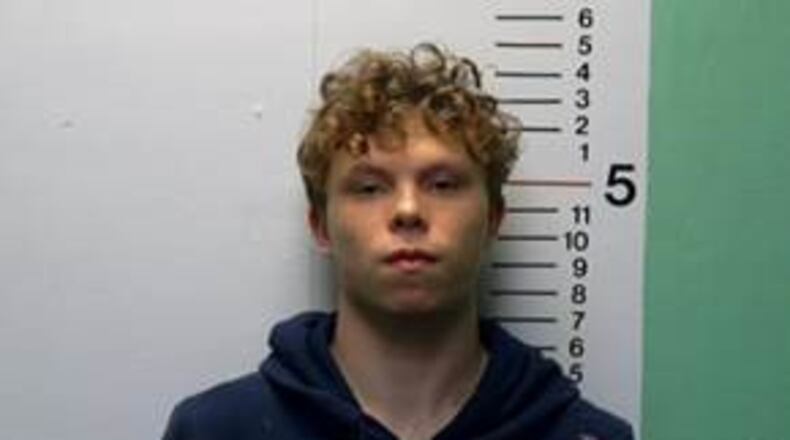 Two Middletown teens have been arrested in connection with the alleged attempted shooting of a homeless man downtown. One suspect, pictured, is Kyle McCarty, 18, of Middletown and the other is a 17 year old. Both are in custody, according to Middletown Police. (Provided Photo\Journal-News)