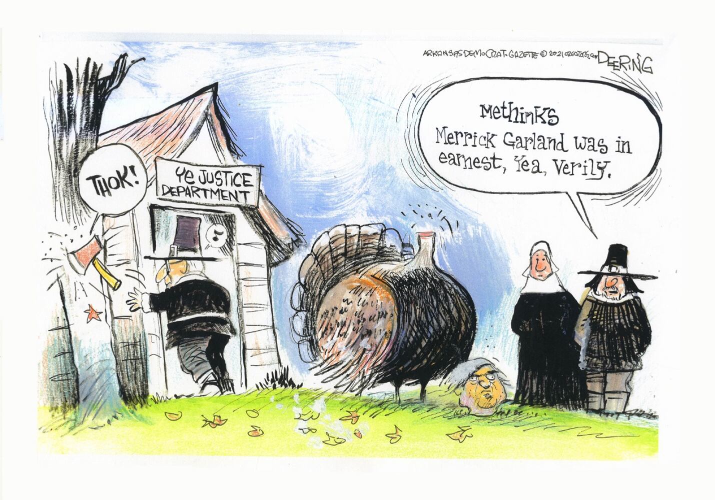 WEEK IN CARTOONS: Rittenhouse trial, Big Bird and more
