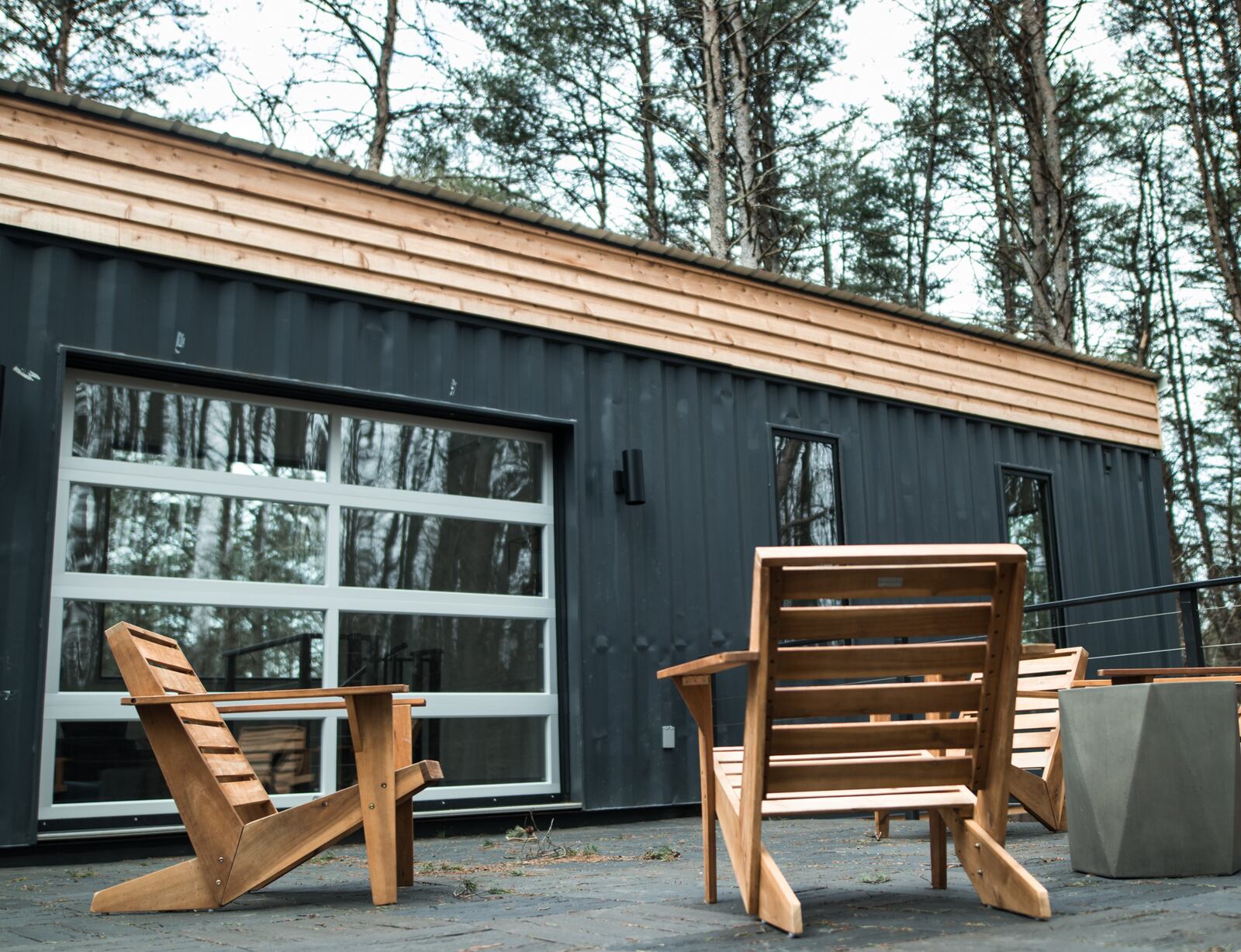 The Box Hop is a family getaway and rental cabin refurbished from shipping containers. The luxury Airbnb features a full kitchen, 2 bathrooms, 3 bedrooms and sleeps 8. A gas fireplace, rooftop patio and six-person hot tub are among other amenities. CONTRIBUTED