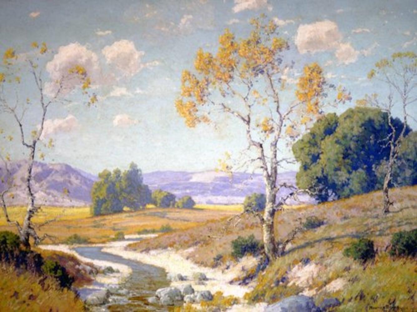 California Impressionism exhibit at Dayton Art Institute