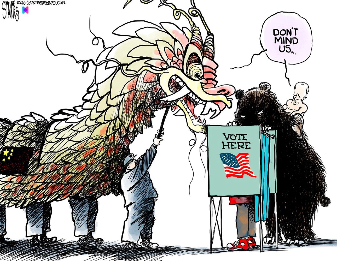Week in cartoons: Town halls, Amy Coney Barrett and more