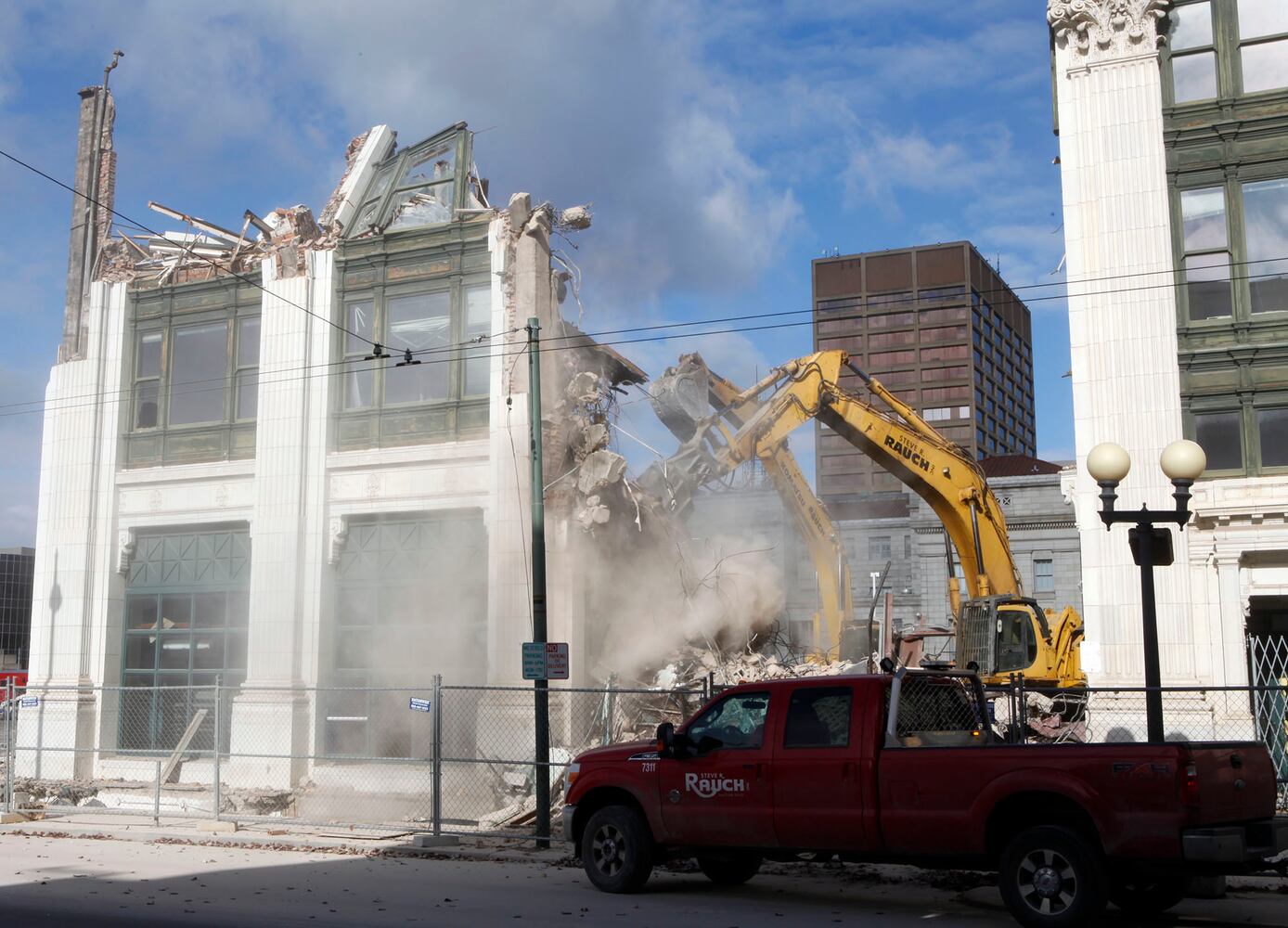 Historic DDN building facade demolished