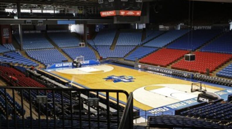 UD Arena is in store for $12.5 million in upgrades. University of Dayton officials are announcing the plans Thursday. STAFF/FILE