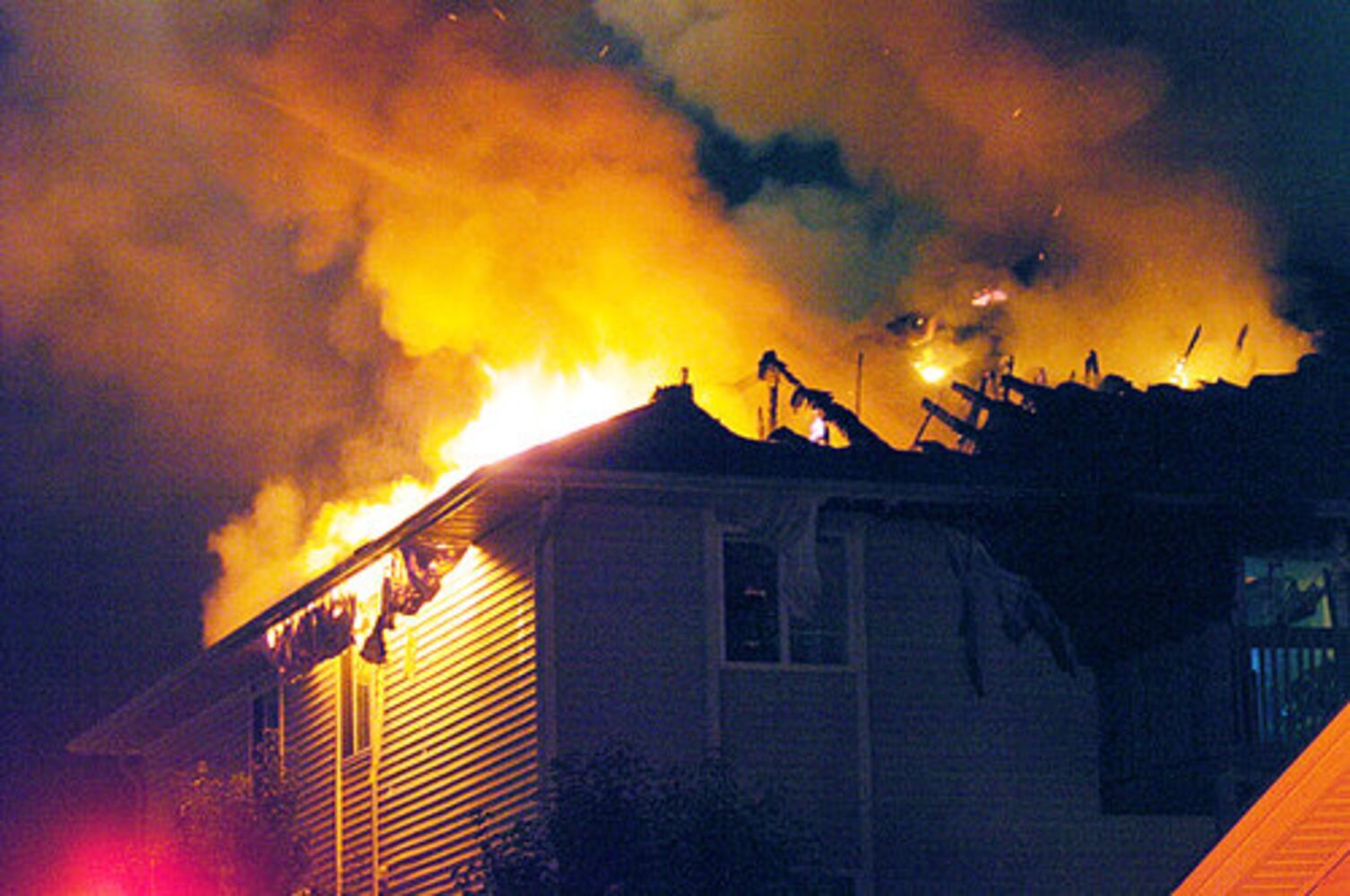 Xenia apartment complex fire