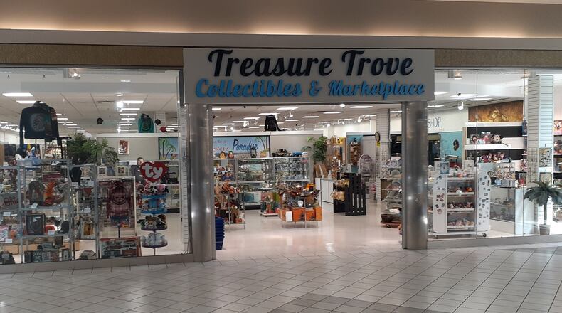 Treasure Trove Collectibles & Marketplace has completed its move to larger quarters inside the Dayton Mall and has renamed to reflect its expanded offerings. CONTRIBUTED