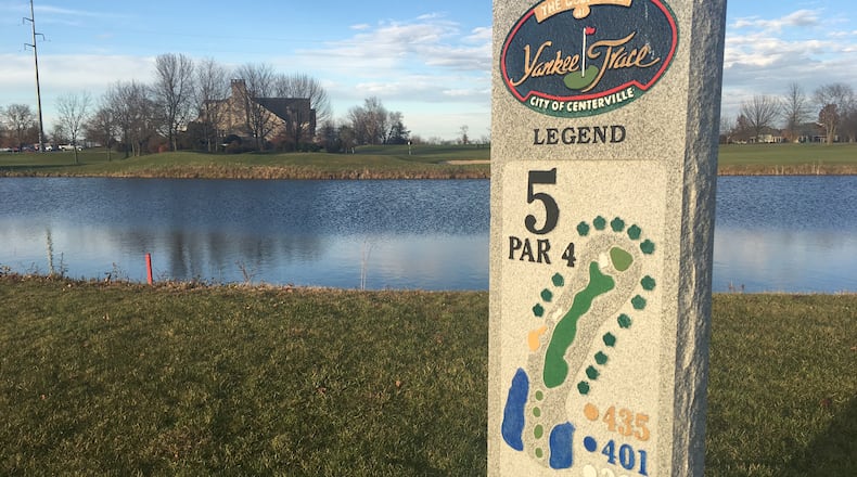 Centerville is recommending increasing fees next year for those who play at The Golf Club at Yankee Trace. FILE