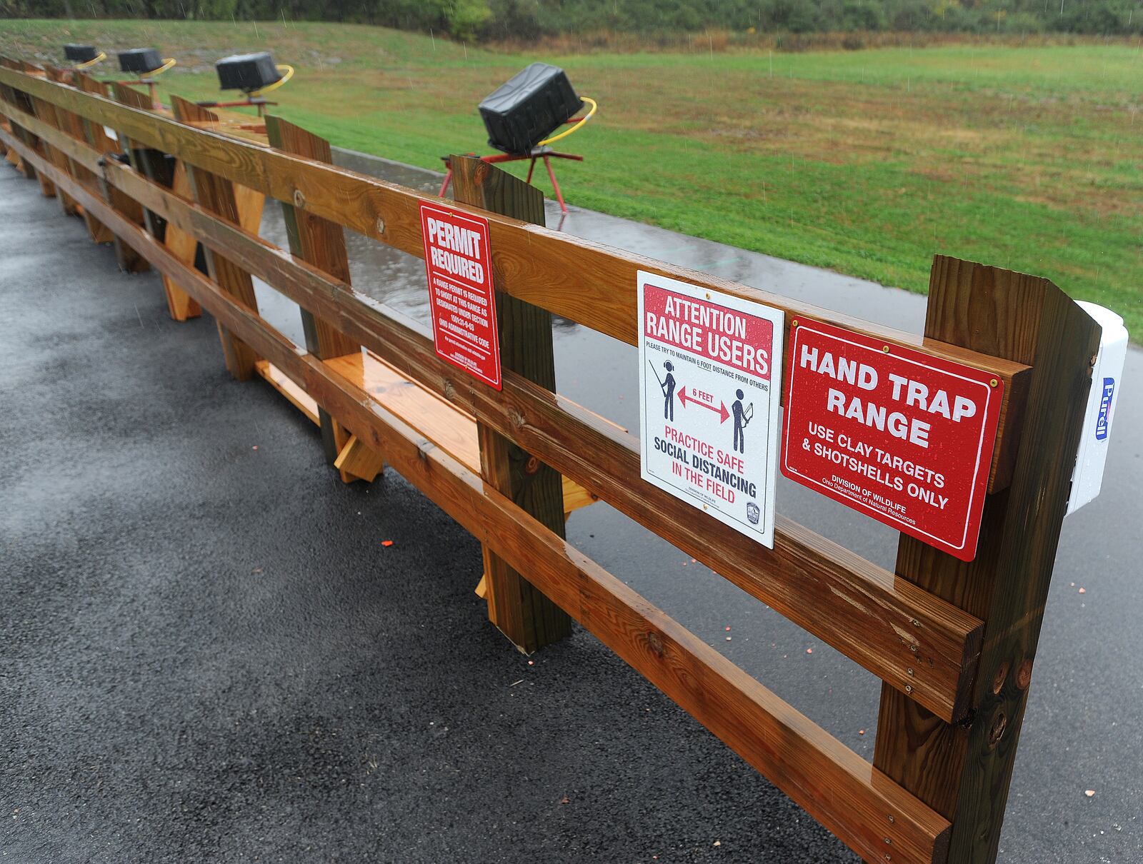 The Spring Valley Wildlife Shooting Range will open Saturday. The facility, at 3450 Houston Road, was closed for over a year to accommodate $5.5 million worth of renovations and improvements on the property. MARSHALL GORBY\STAFF