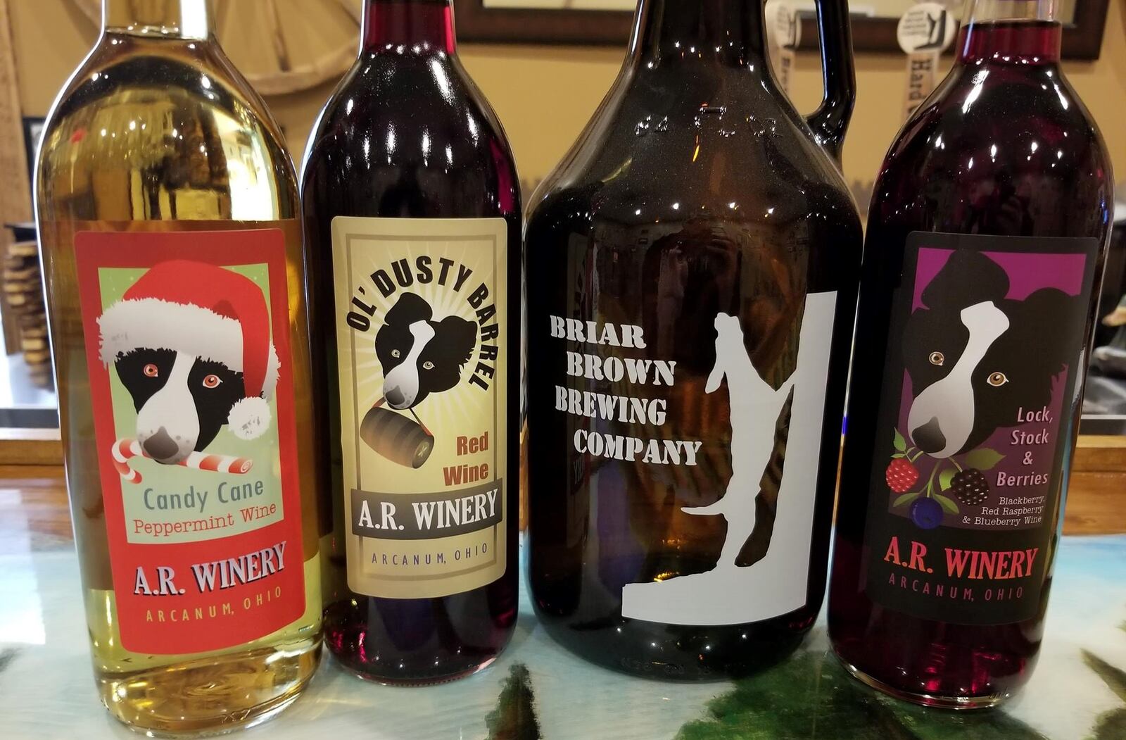 A.R.  Winery has launched Briar Brown Brewing Company in Arcanum. Photo from A.R. Winery's Facebook page