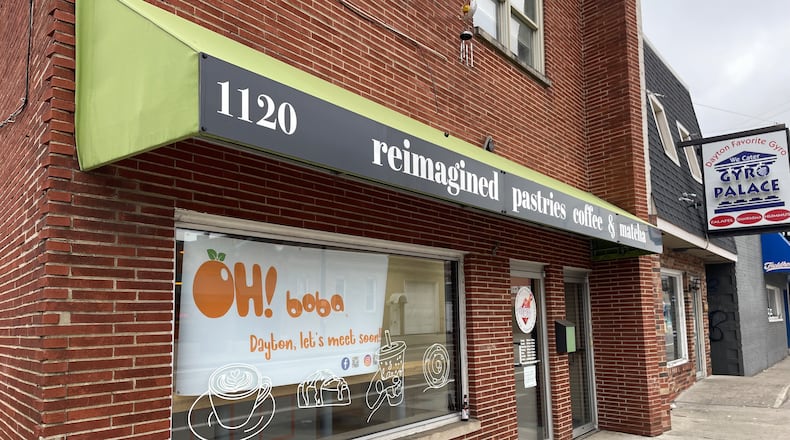 OH! Boba is opening its third boba tea shop at 1120 Brown St. near the University of Dayton in the former space of Val’s Bakery. NATALIE JONES/STAFF