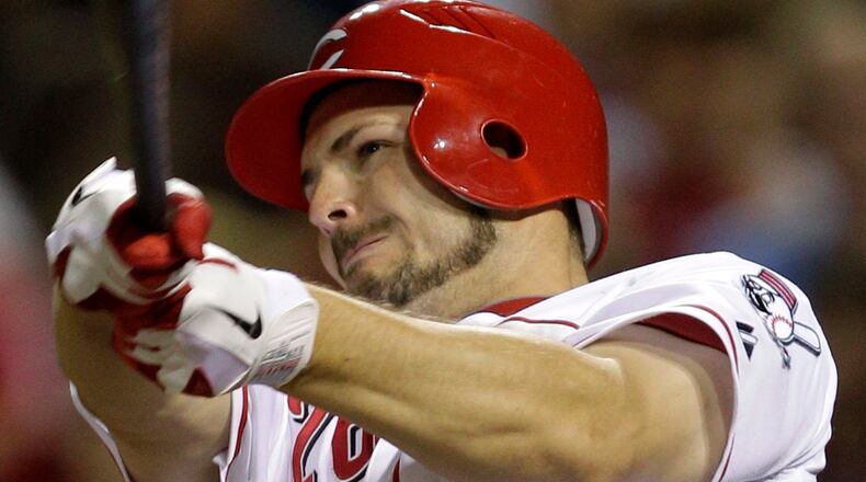 According to manager Dusty Baker, Chris Heisey has plenty to keep him busy, although that won’t always mean playing center field.