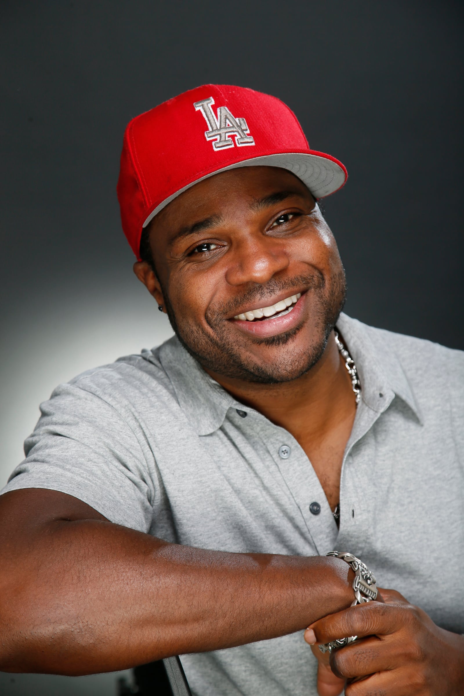 FILE - Actor and musician Malcolm-Jamal Warner poses for a portrait in Los Angeles, Oct. 8, 2015. (Photo by Danny Moloshok/Invision/AP, File)