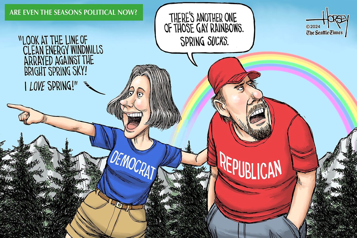 CARTOONS: David Horsey, April 7, 2024
