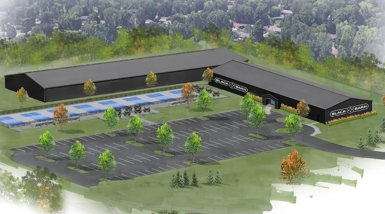 A pickleball business has submitted plans calling for a complex of at least 18 indoor courts on 12 acres of long dormant land in Riverside, records show. CONTRIBUTED