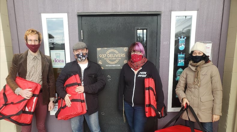 937 Delivers was founded last year during the pandemic as local restaurants saw a surge in carryout orders. It was an alternative to larger third-party delivery companies like UberEats and Door Dash that take a larger cut of the profit made by restaurants on each order. CONTRIBUTED