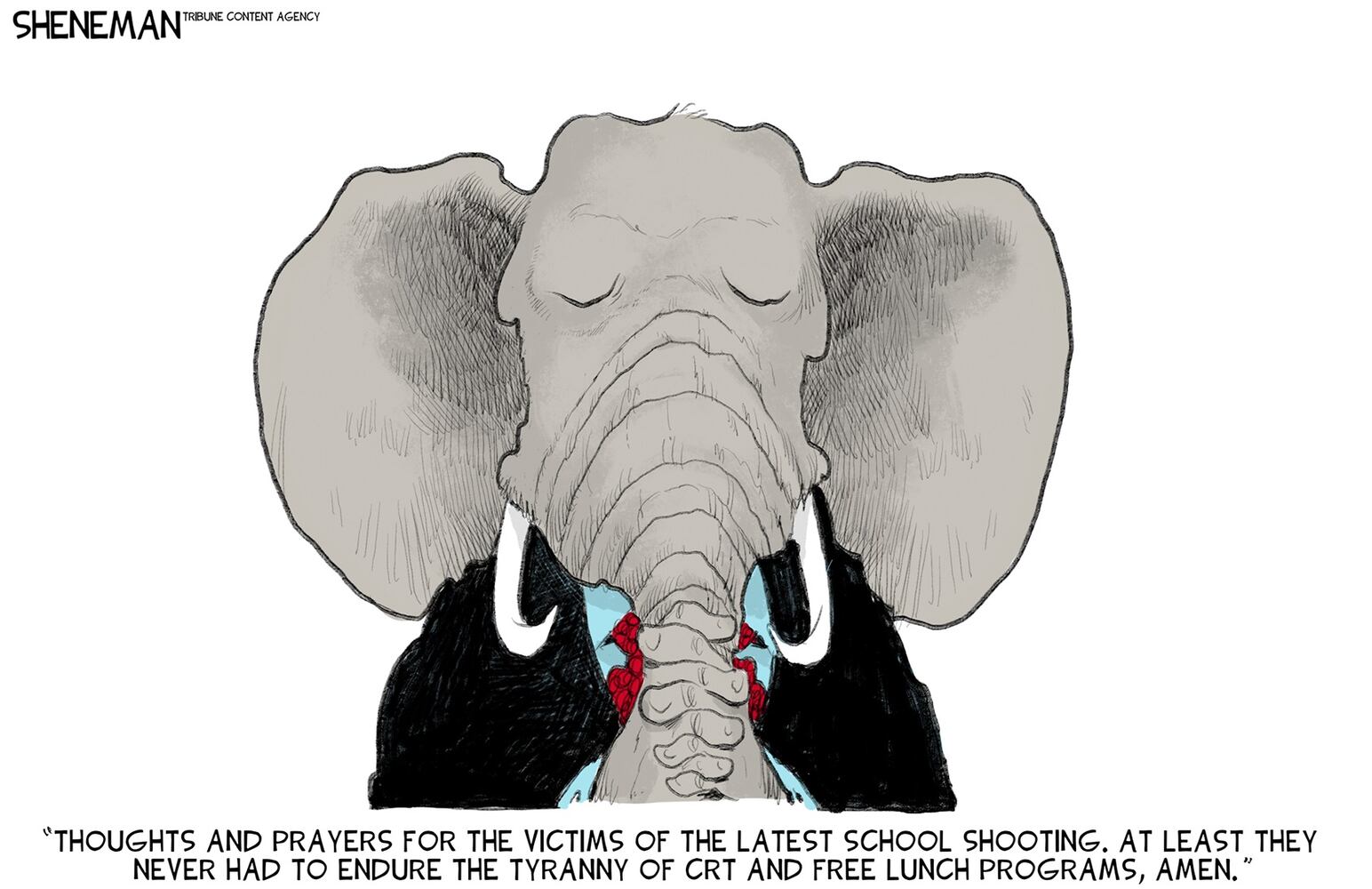WEEK IN CARTOONS: Trump indictment, school shooting and more