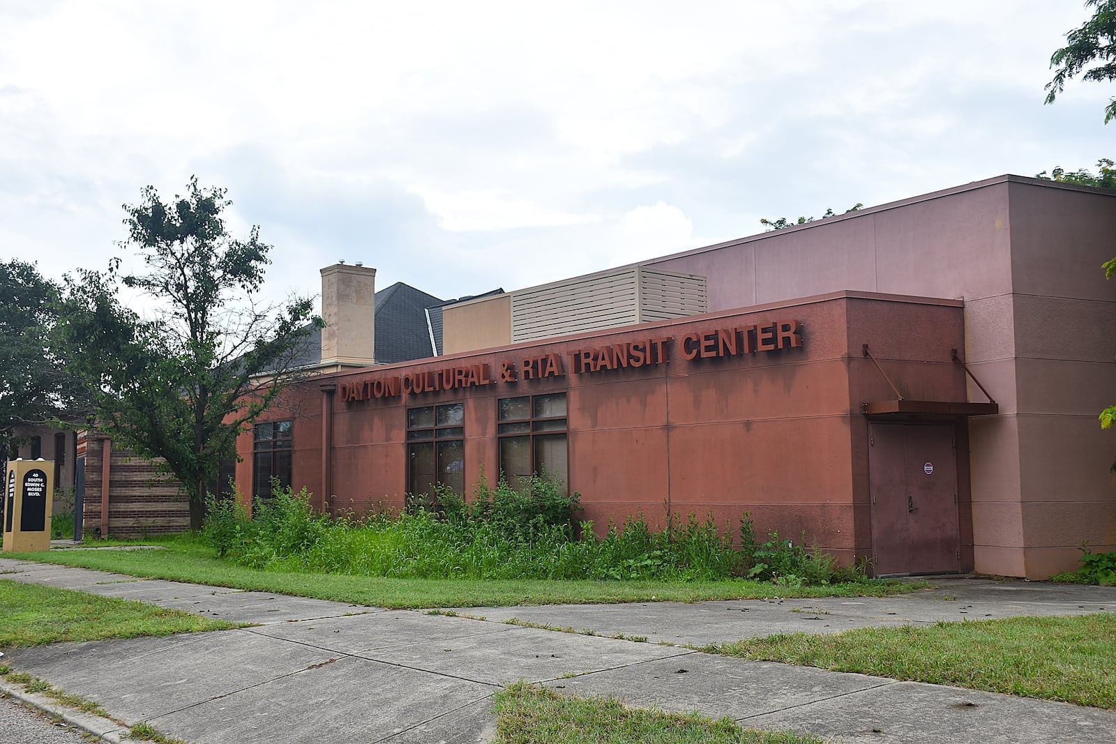 The old Zion Baptist Church and Dayton Cultural & RTA Transit Center property in West Dayton. CORNELIUS FROLIK / STAFF