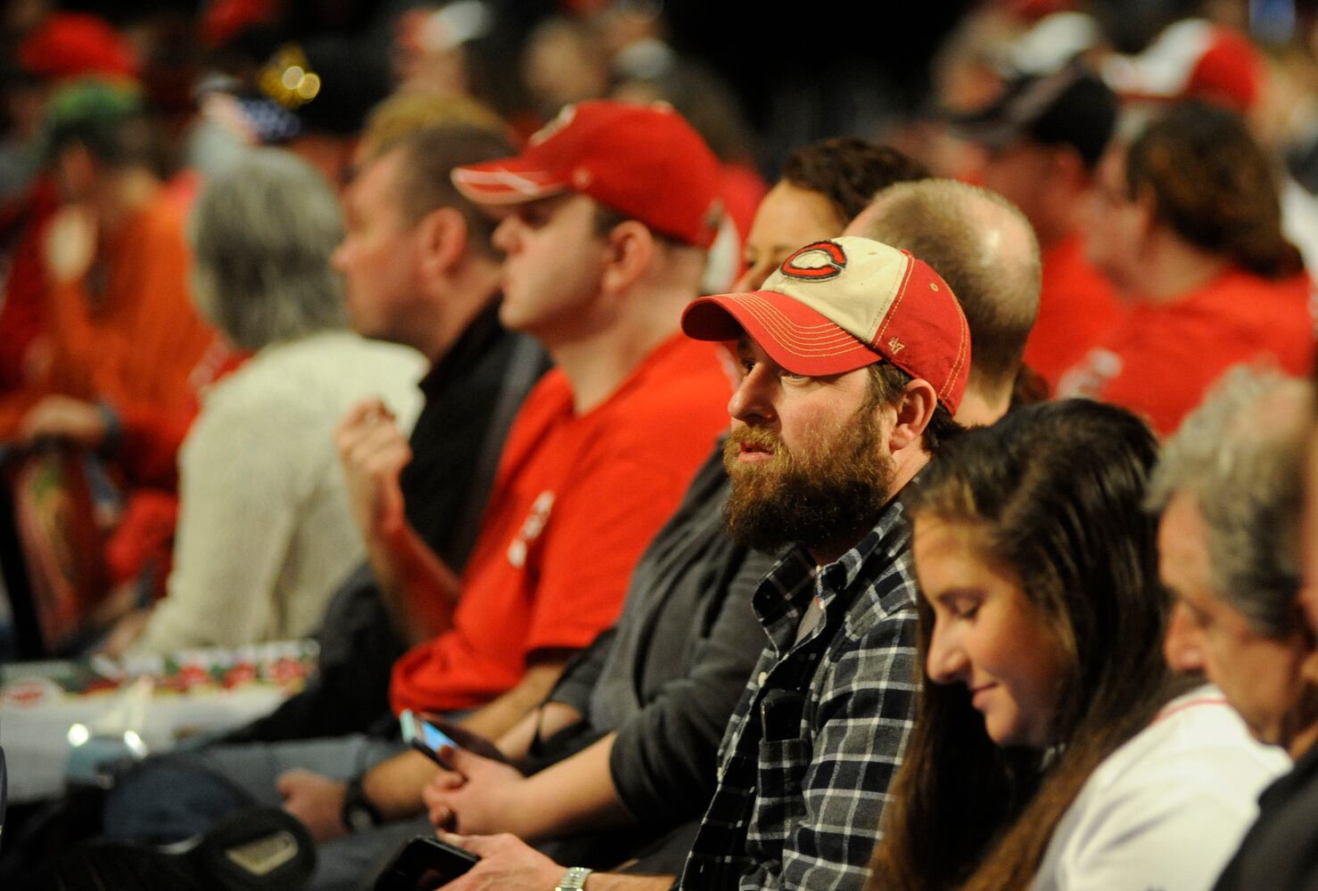 Reds selling a new era at caravan stops