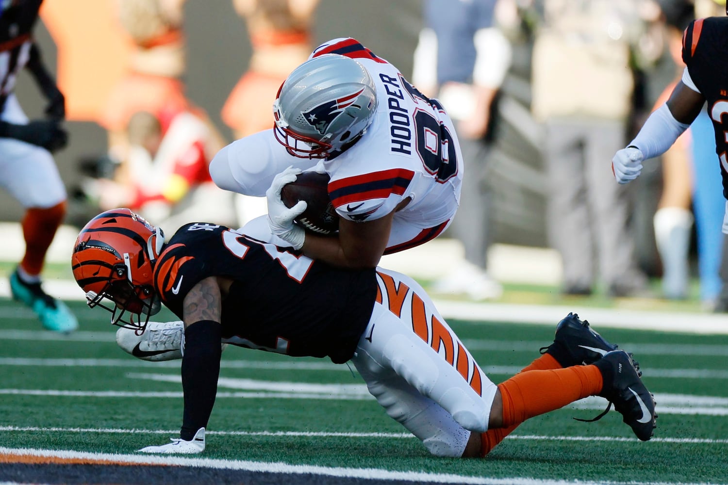 Patriots Bengals Football