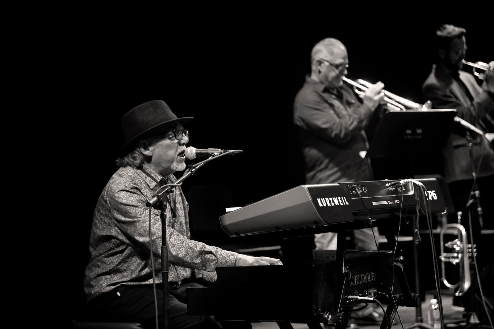 Jimmy D. Rogers, who plays the part of Garth Hudson in Such a Night: The Last Waltz Live, 2024. CONTRIBUTED/CHRIS CORN