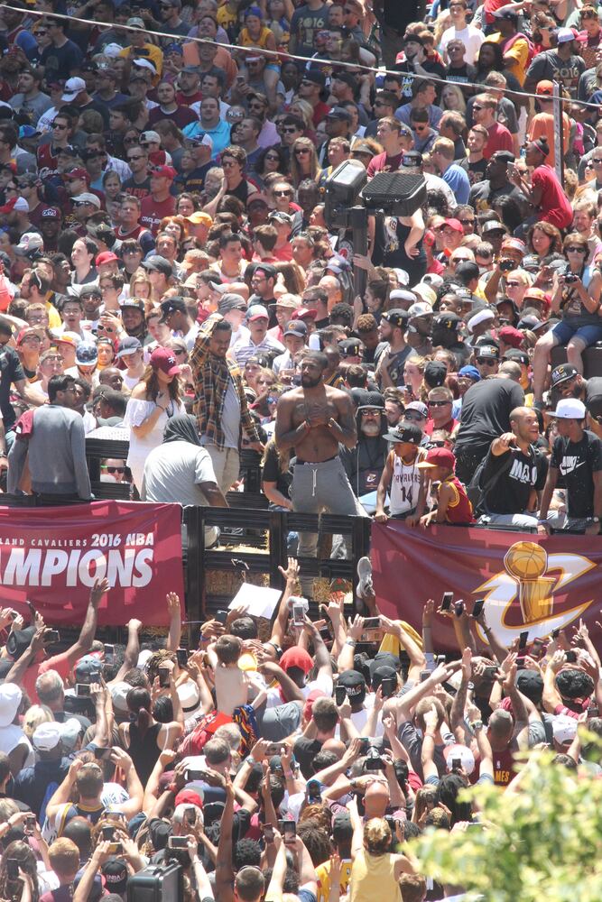 Cleveland Cavaliers parade