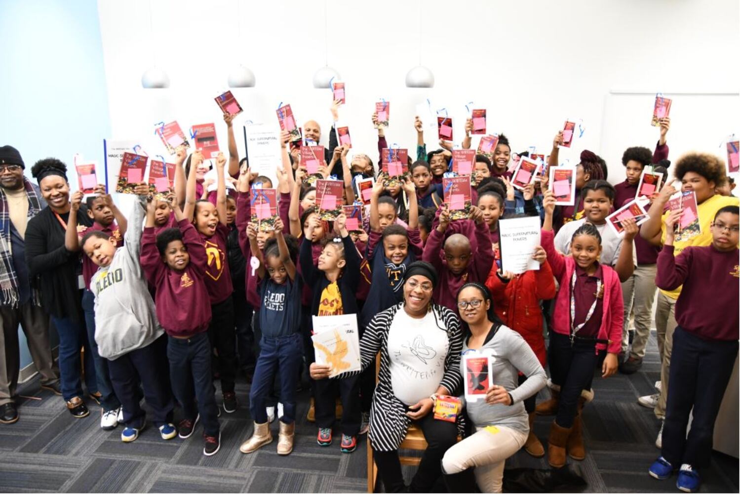 Photos: Dayton Strong! Kids receive copies of book they wrote about tornadoes