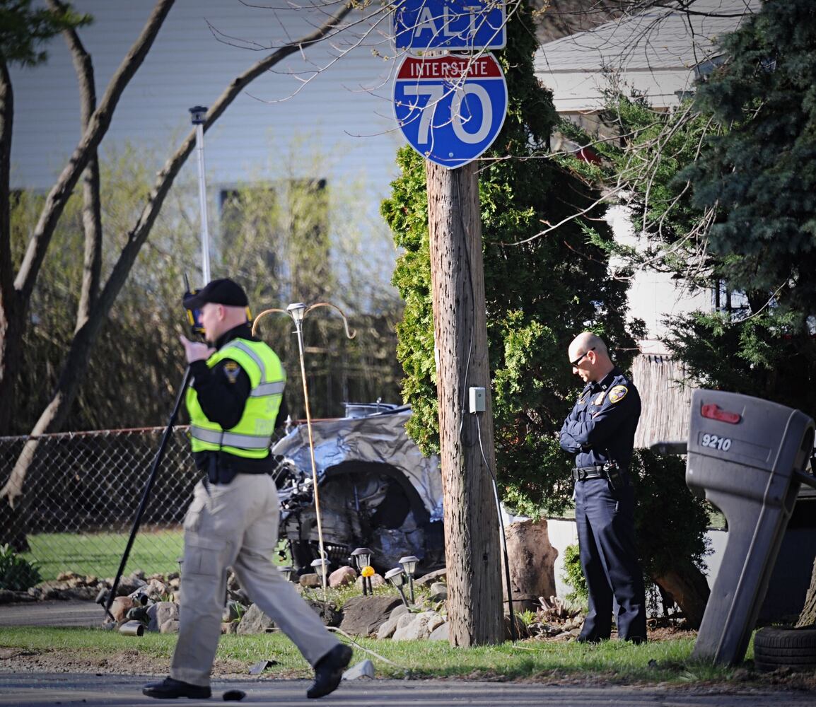 PHOTOS: Chase ends in fatal crash in Miami County