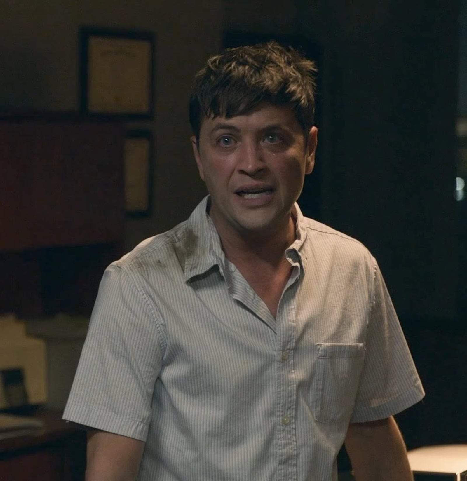 Tecumseh High School graduate Patrick Stafford as Ryan Dearborn on ABC's "The Rookie." CONTRIBUTED PHOTO, THE ROOKIE, ABC.