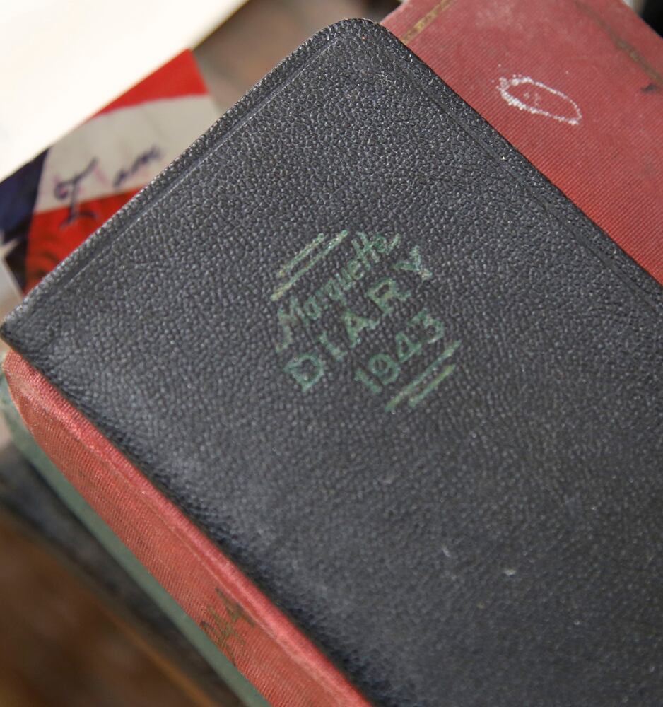 Local WW II Vet finds box of letters sent home