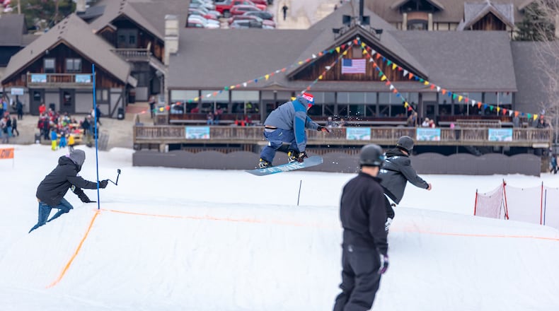 Snow Trails in Mansfield is seen during the 58th Annual Ski Carnival in 2019. CONTRIBUTED