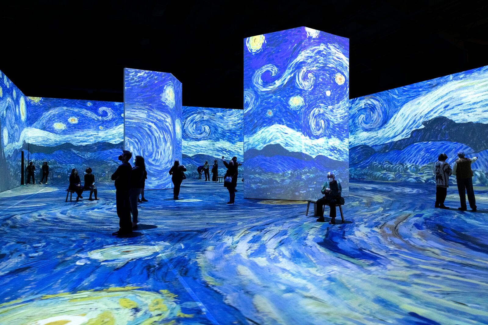 "Beyond Van Gogh: The Immersive Experience" features over 300 of the artist's legendary artworks in a three-dimensional environment.